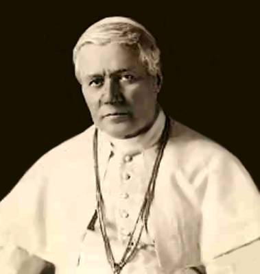 X. Pius pápa